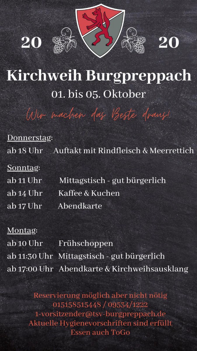 Kirchweih Burgpreppach